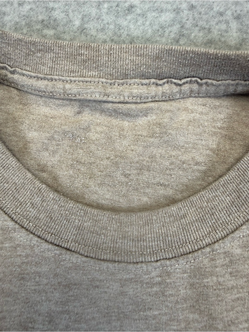 Southern Marsh Men's Short Sleeve Pocket Tee — Taupe size XL - Picture 4 of 7